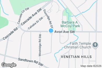 Map image of the property - 1750 Avon Ave SW