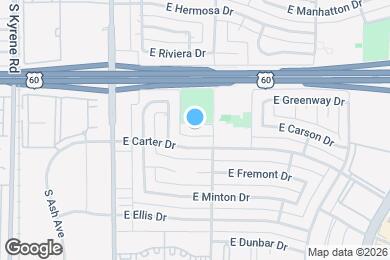 Map image of the property - 213 E Carson Cir