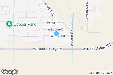 Map image of the property - 18013 W Tina Ln