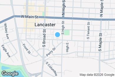 Map image of the property - 153 E Walnut St