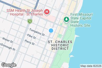 Map image of the property - 410 S 2nd St