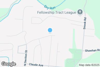 Map image of the property - 724 Mary Ln Ext