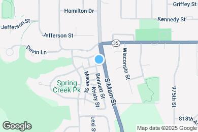 Map image of the property - 1736 Bennett St