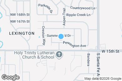 Map image of the property - 2701 Pennington Ave