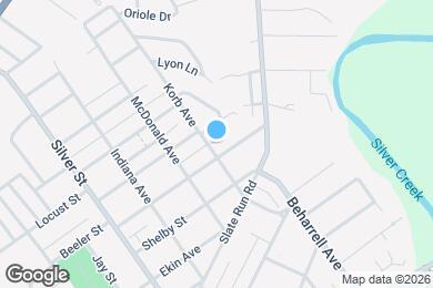 Map image of the property - 1004 Korb Ave