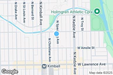 Map image of the property - 4966 N Spaulding Ave