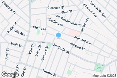 Map image of the property - 19 Harvard St