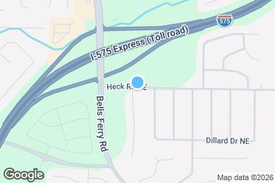 Map image of the property - 3890 Brentview Pl NW