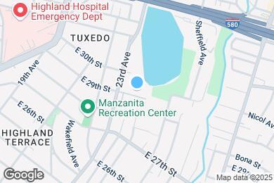 Map image of the property - Oakland Heights - Senior Apartments