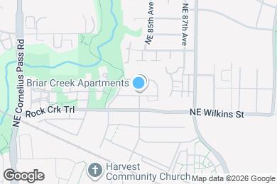 Map image of the property - Briarcreek Apartments