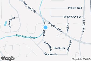 Map image of the property - 215 Mayfield Cir