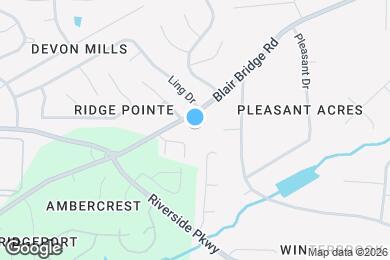 Map image of the property - 1235 Blairs Pointe Dr