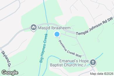 Map image of the property - 1837 Preserve Creek Way