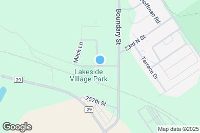 Map image of the property - 2303 Lake Ave