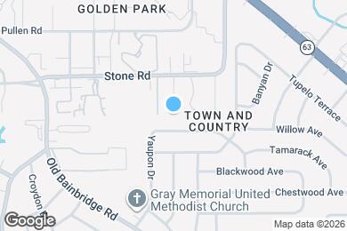 Map image of the property - 2350 Gregory Dr