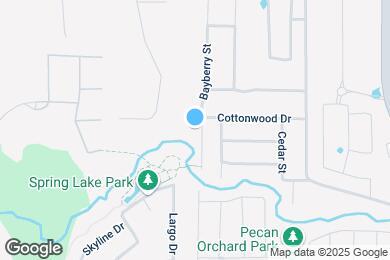 Map image of the property - 5009 Bayberry St