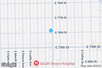 Map image of the property - 7800 S Yates Blvd