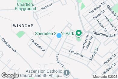 Map image of the property - 1424 Swantek St