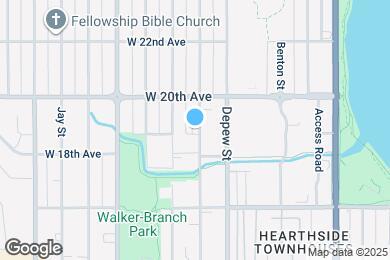 Map image of the property - 1905 Eaton St