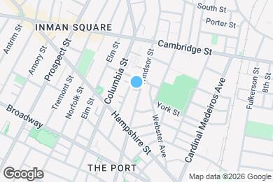 Map image of the property - 383 Windsor St