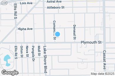 Map image of the property - 1169 Comanche St