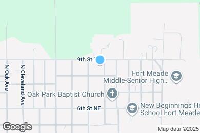 Map image of the property - 815 N Hendry Ave