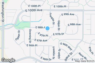 Map image of the property - 1425 E 97th Pl