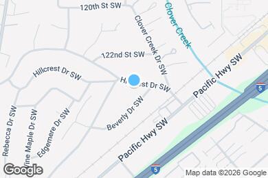 Map image of the property - 5824 Hillcrest Dr SW