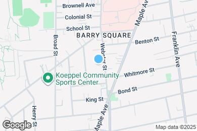 Map image of the property - Webster Street
