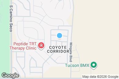 Map image of the property - 9009 E Kinross Dr