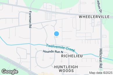 Map image of the property - 6701 Dickens Ferry Rd