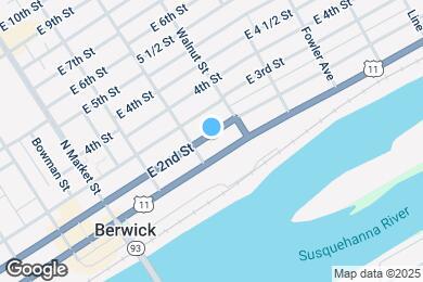 Map image of the property - 310 E 2nd St
