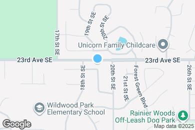 Map image of the property - 1825 23rd Ave Ct SE
