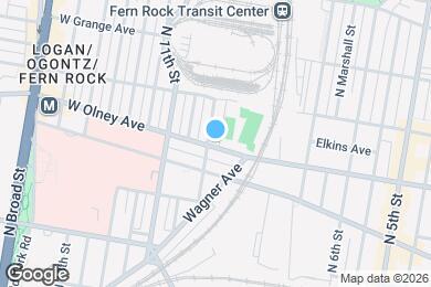 Map image of the property - 5603 N 10th St