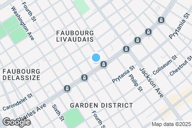 Map image of the property - 2415 Saint Charles Ave