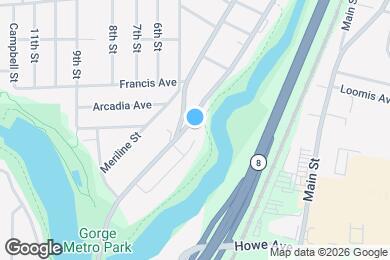 Map image of the property - 1390 Forest Glen Dr