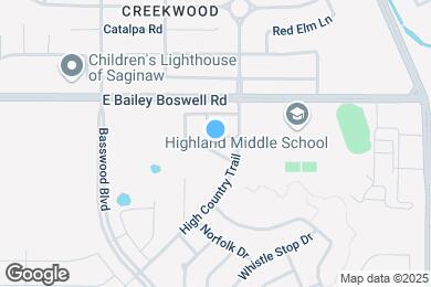 Map image of the property - 833 Lariat Dr