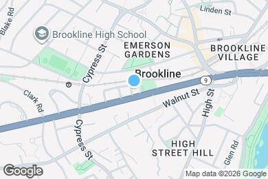 Map image of the property - 9 Leverett St