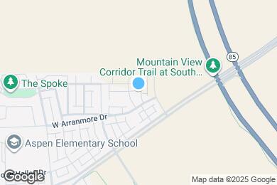 Map image of the property - 11032 S Blue Bayou Dr