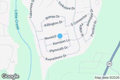 Map image of the property - 440 Kerriann Ln