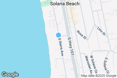 Map image of the property - 411 S Sierra Ave