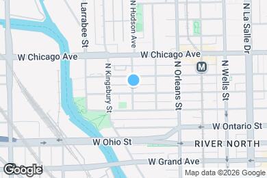 Map image of the property - 701 N Hudson Ave