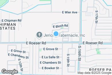 Map image of the property - 1419 E Mobile Ln