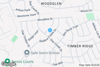 Map image of the property - 8311 Shallow Creek Dr