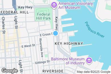 Map image of the property - 1110 Key Federal Hill