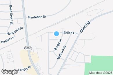 Map image of the property - 3009 Gaines St