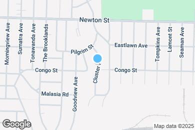 Map image of the property - 348 Cluster Ave