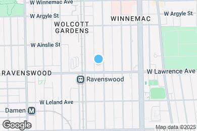 Map image of the property - 4812 N Hermitage Ave