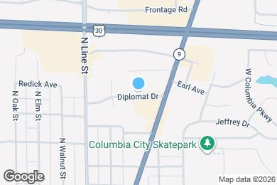 Map image of the property - 0 Diplomat Dr