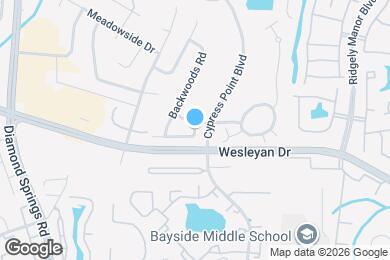 Map image of the property - 5313 Kindlewood Dr